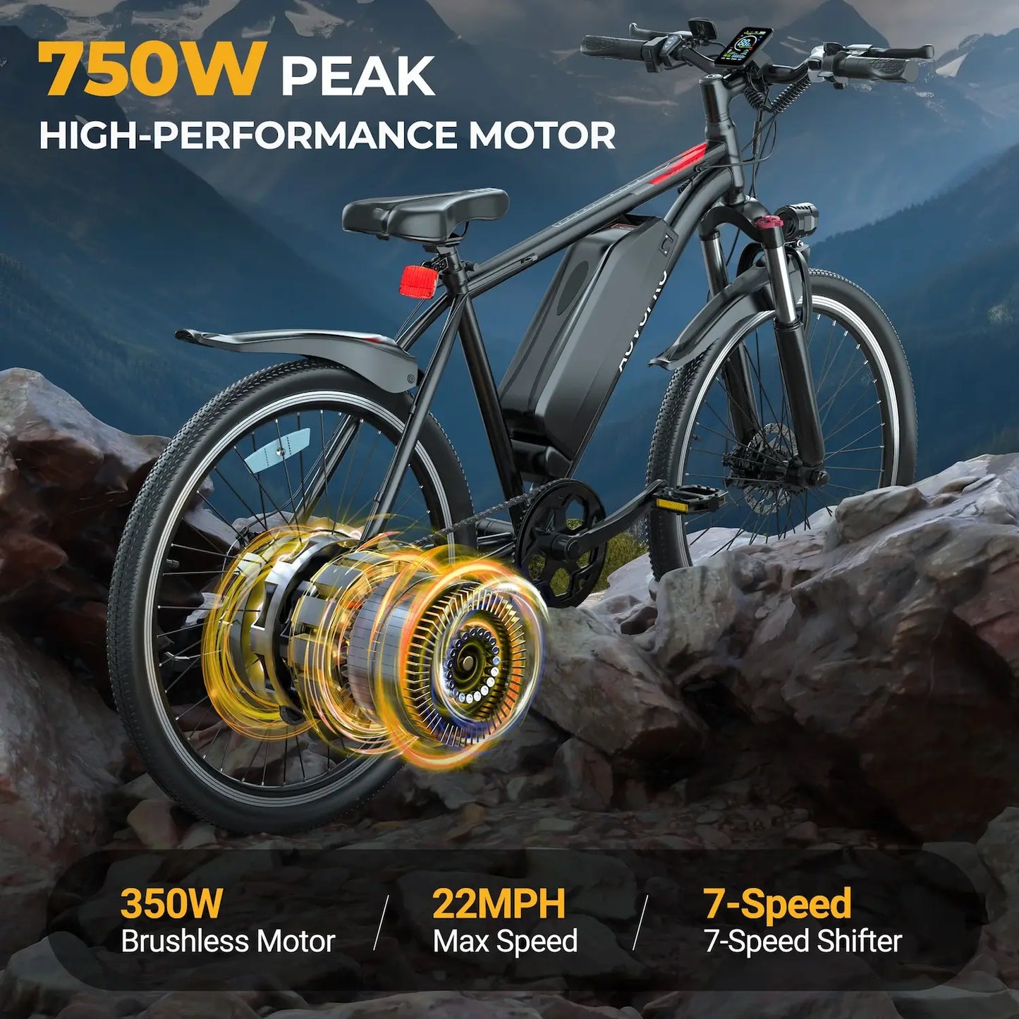 AOVOPRO BK520 Electric Bike