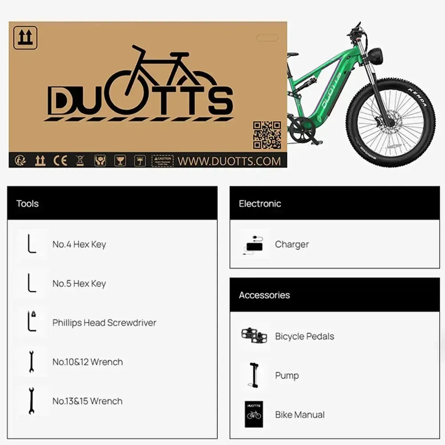 DUOTTS E26 Electric Bike