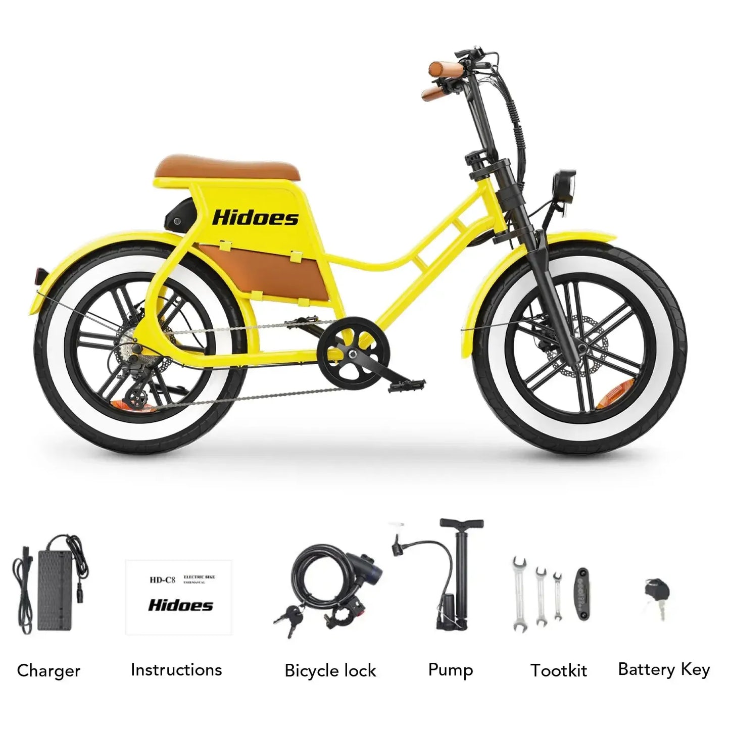 HIDOES C8 Step-Thru Electric Bike