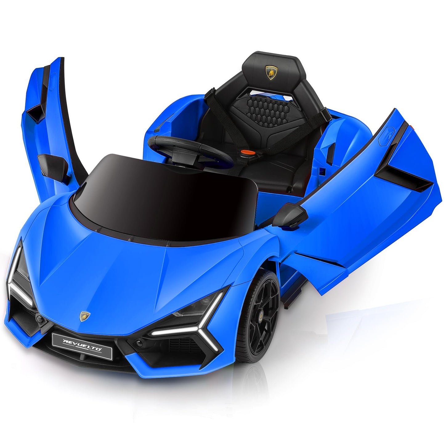 Lamborghini Kids Ride On Car 12V – Remote Control, Scissor Doors, Bluetooth & LED Lights