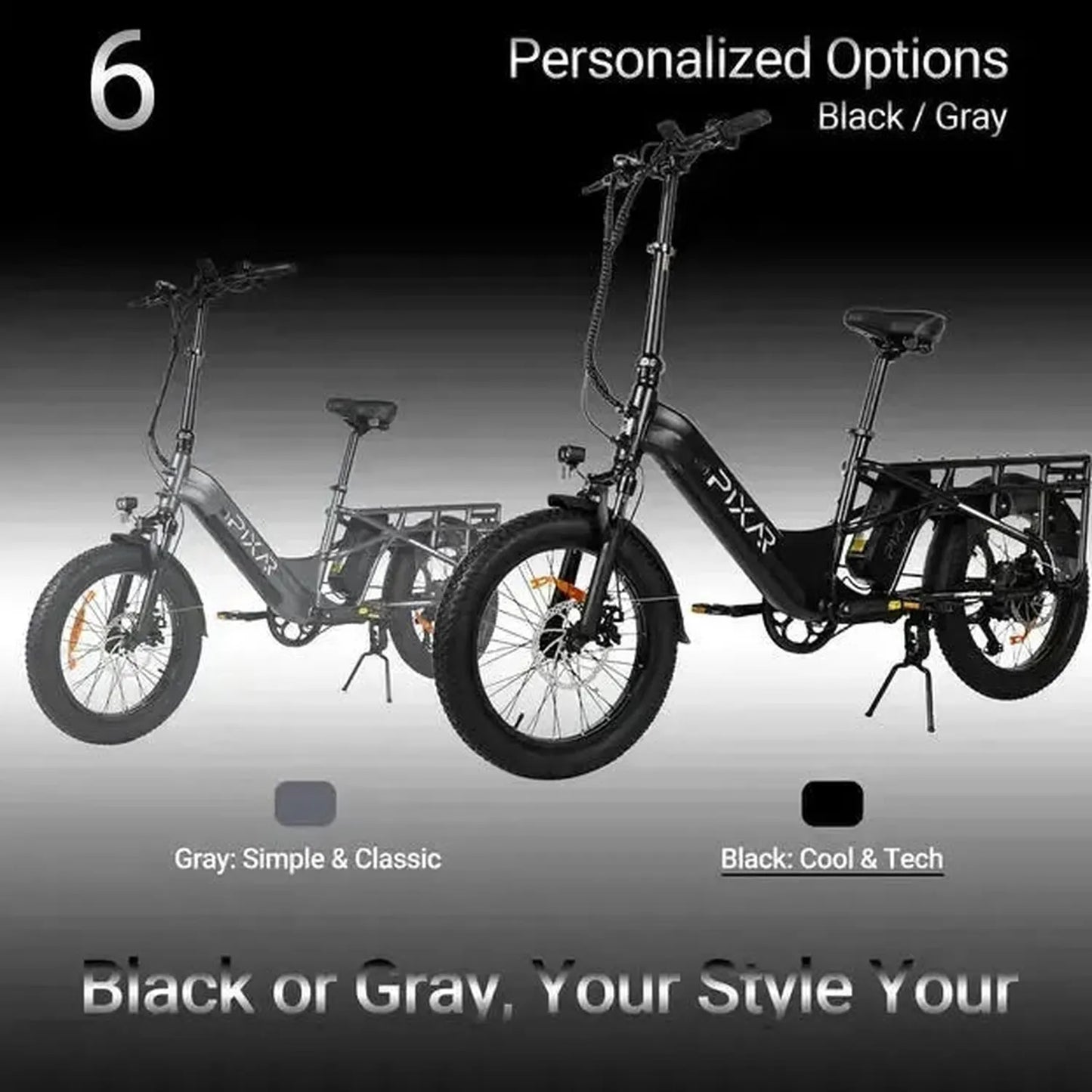 PIXAR Plus7 Electric Bike