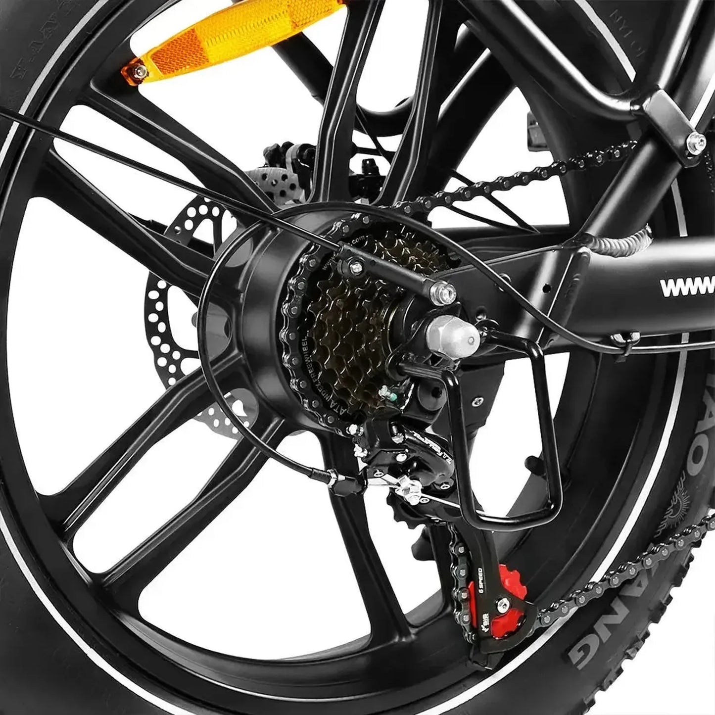 SAMEBIKE C05 Pro Step-through Foldable Fat Tire Ebike