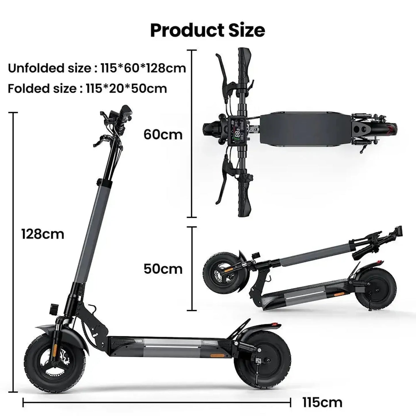 ISCOOTER W9 Folding Electric Scooter