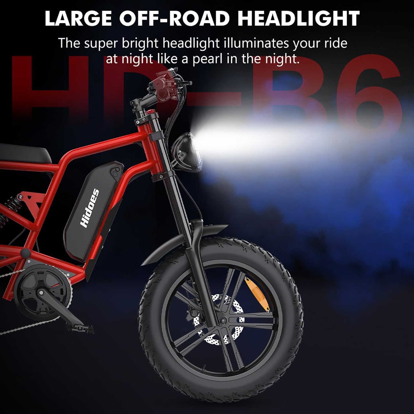 20" Fat Tire Electric Bike for Adults, 48V 15.6Ah Removable Battery, 7-Speed E-Bike with Dual Suspension & LCD Display