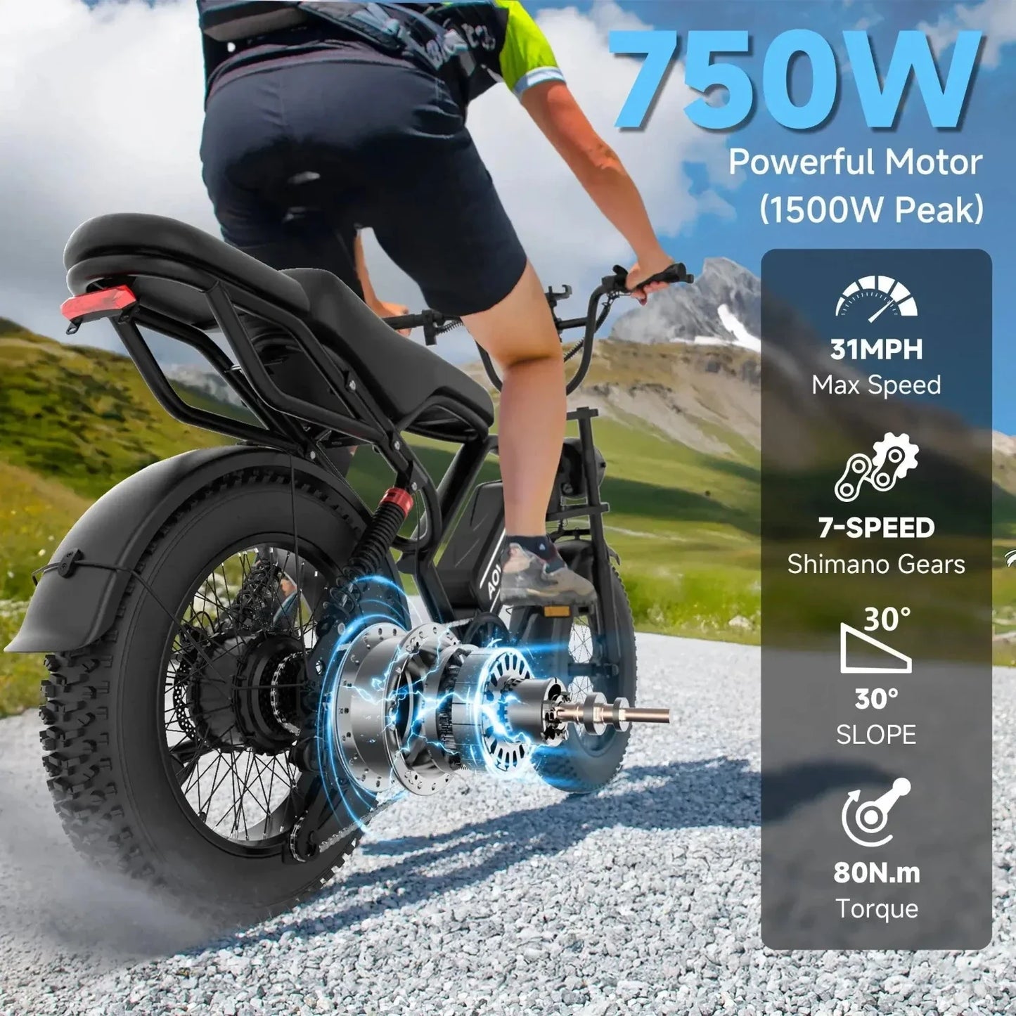 AOVOPRO AP20 / QLAWAY Electric Bike