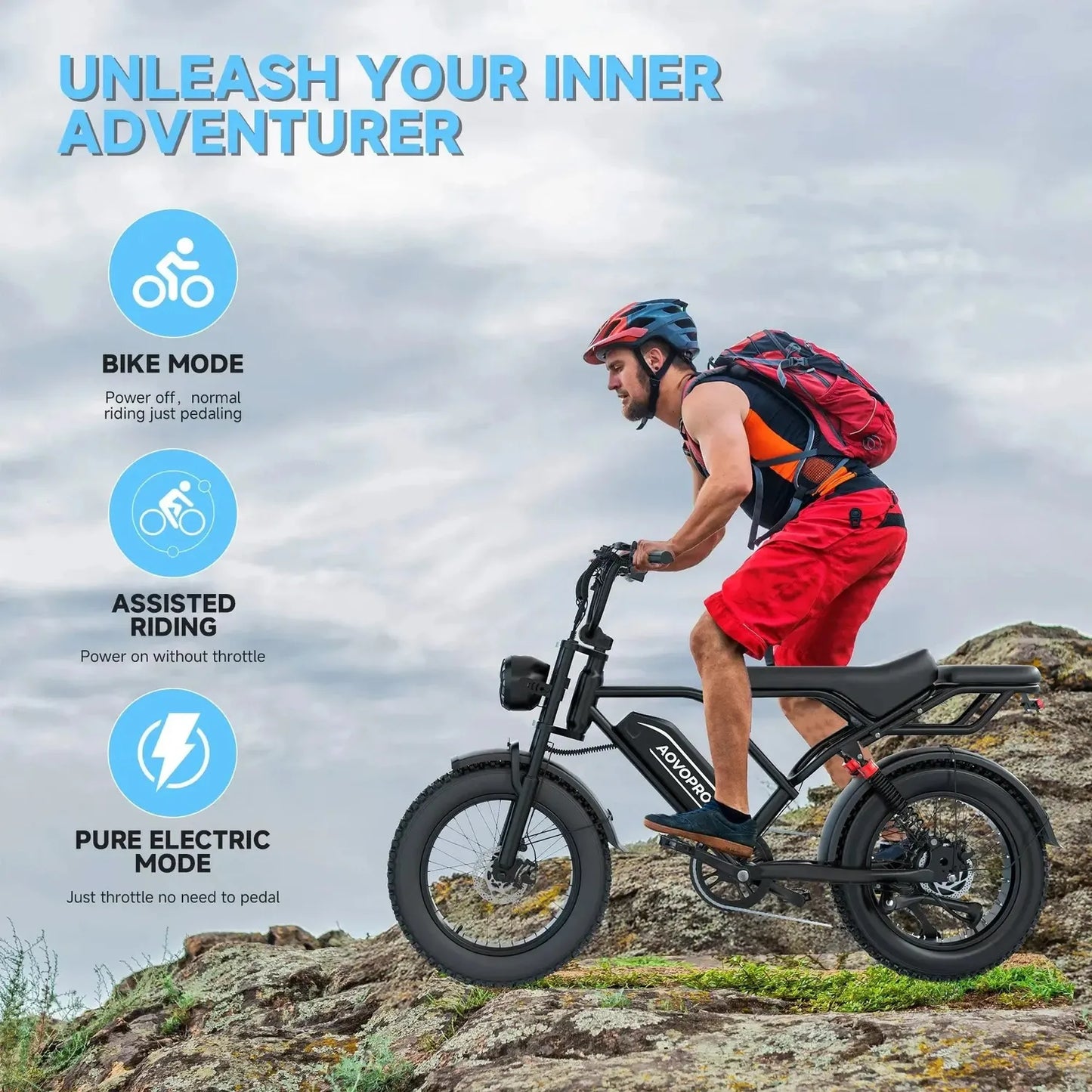 AOVOPRO AP20 / QLAWAY Electric Bike