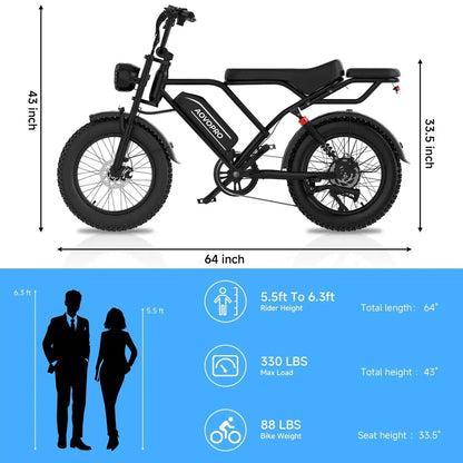 AOVOPRO AP20 / QLAWAY Electric Bike