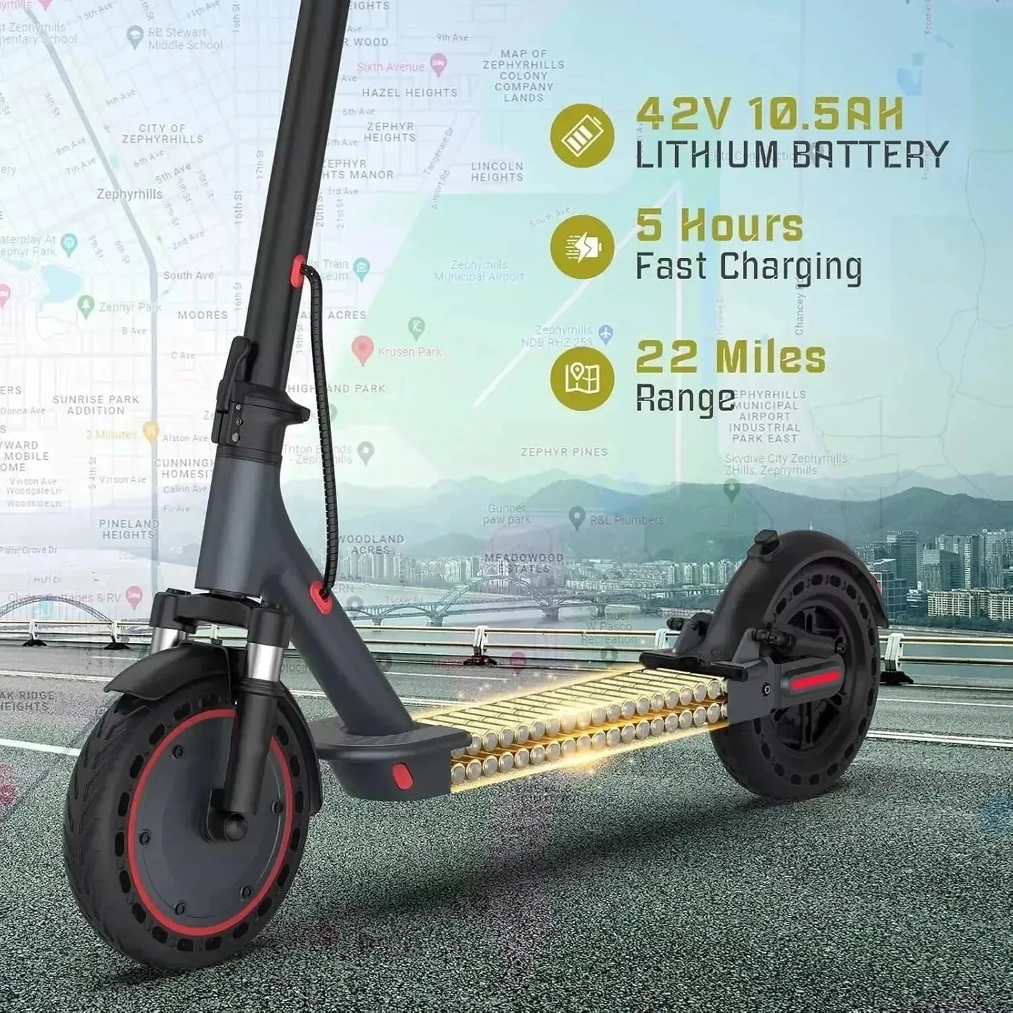 LADPED LP10 Foldable Electric Scooter