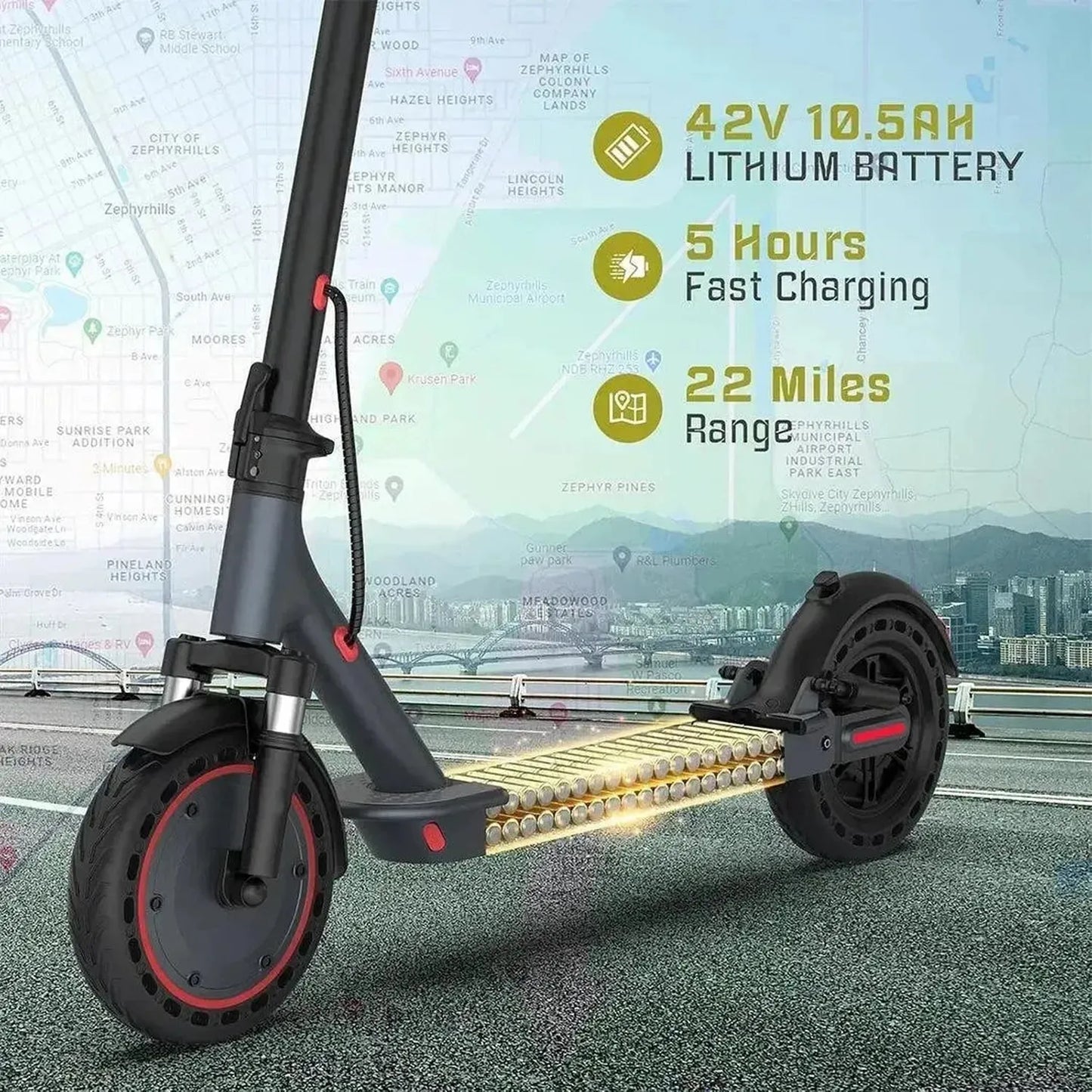 LADPED LP10 Foldable Electric Scooter