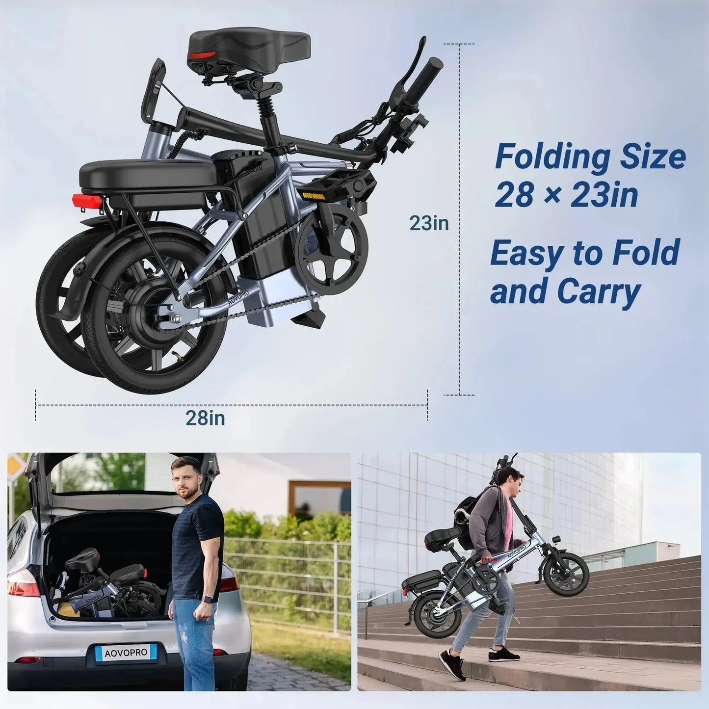 AOVOPRO EB60 Electric Bike