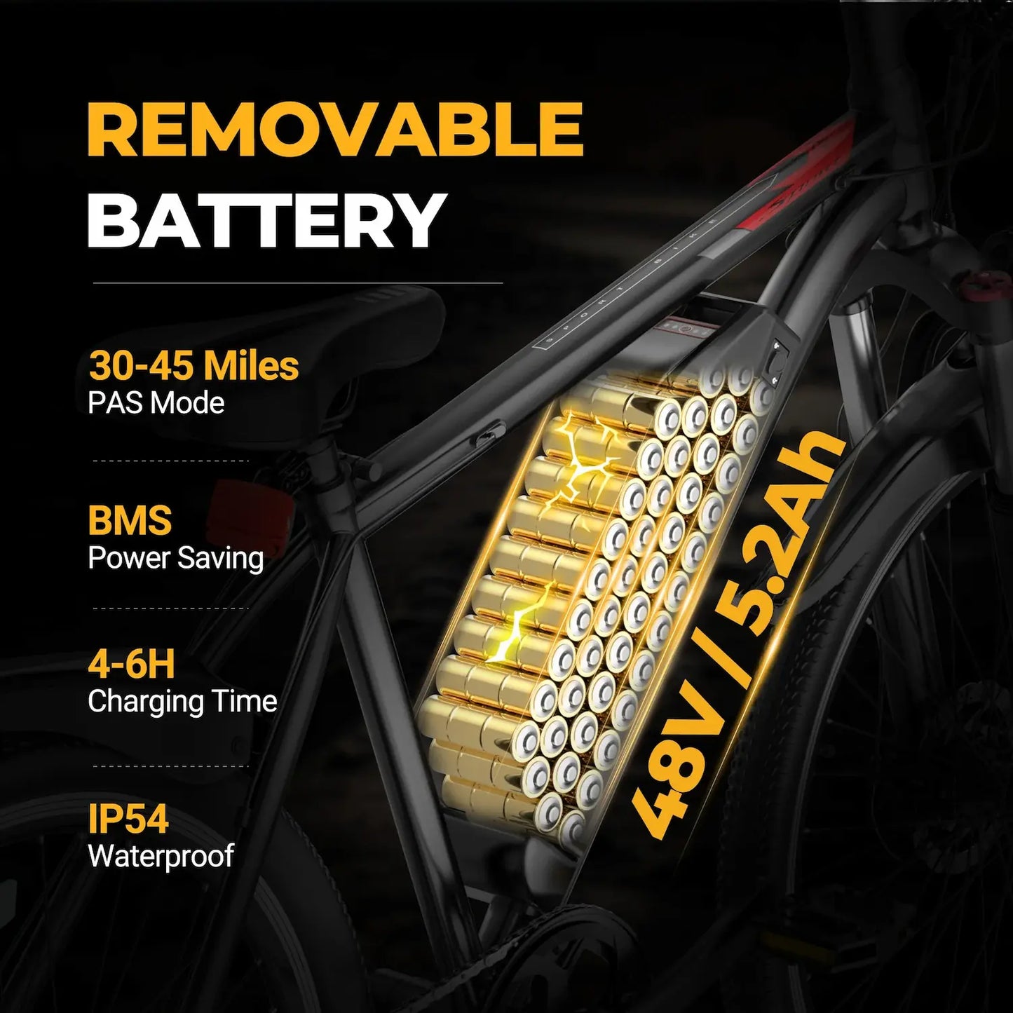 AOVOPRO BK520 Electric Bike