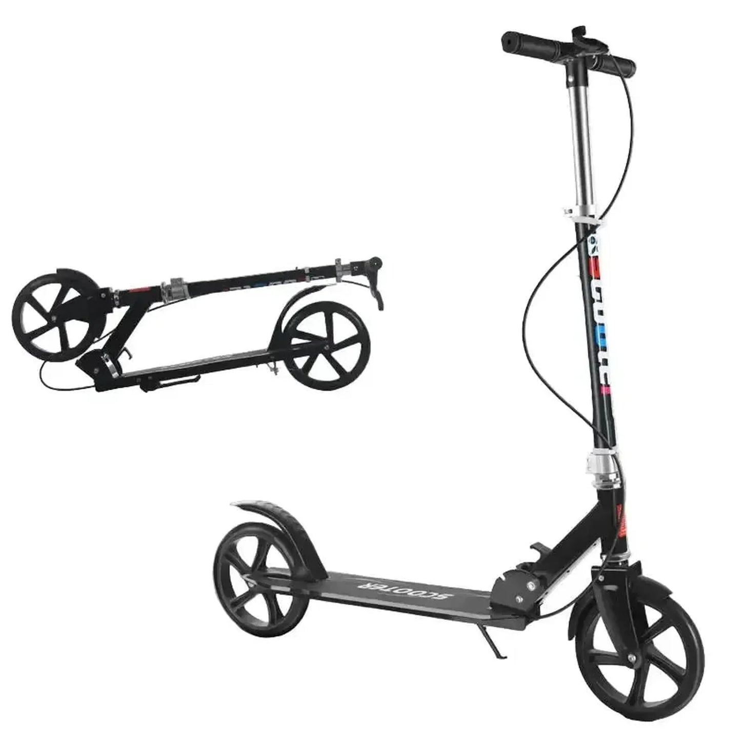 Adult Folding Scooter with Hand Brake – Lightweight Commuter Scooter