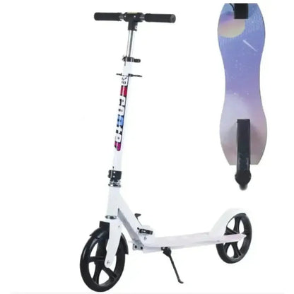Adult Folding Scooter with Hand Brake – Lightweight Commuter Scooter