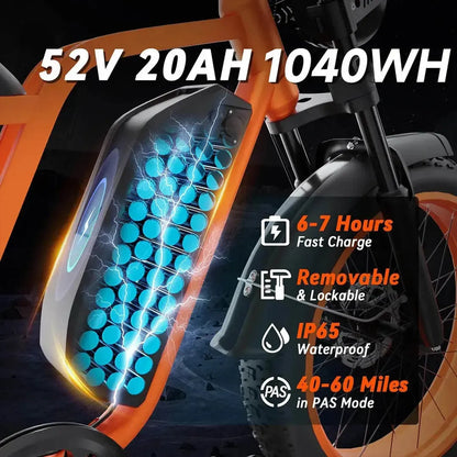 BLUVALL SU8 Electric Bike