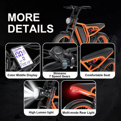 BLUVALL SU8 Electric Bike