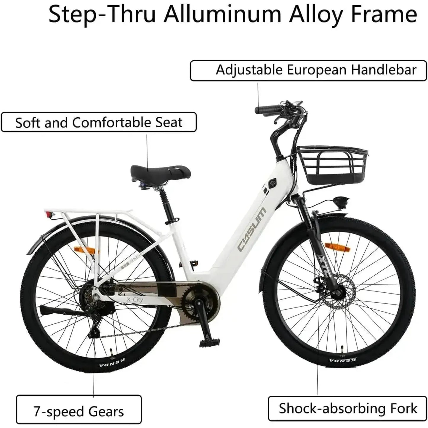 CYSUM X-City Electric Bike