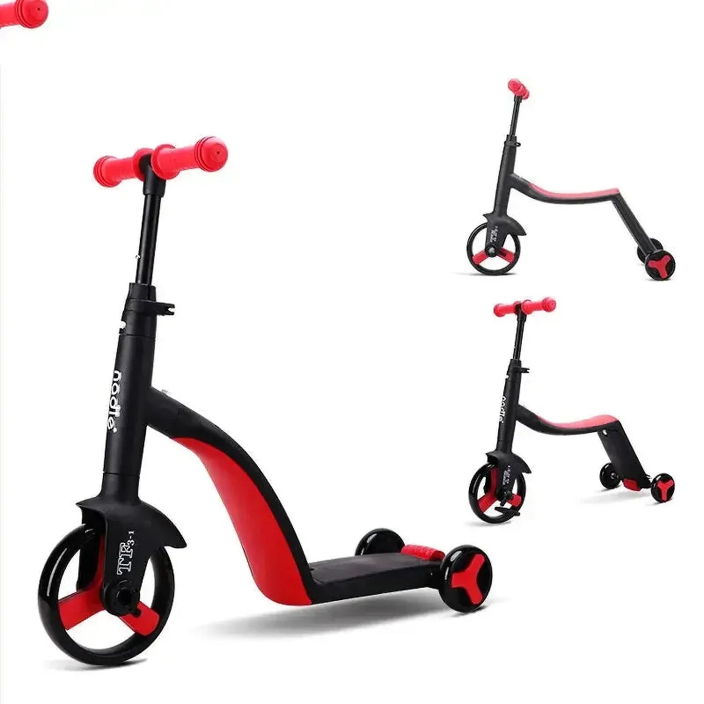 Kids 3-in-1 Scooter – Ride-On, Balance Bike & Scooter (Ages 2–6)