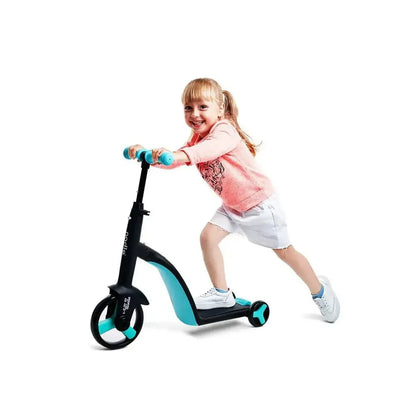 Kids 3-in-1 Scooter – Ride-On, Balance Bike & Scooter (Ages 2–6)