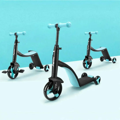Kids 3-in-1 Scooter – Ride-On, Balance Bike & Scooter (Ages 2–6)