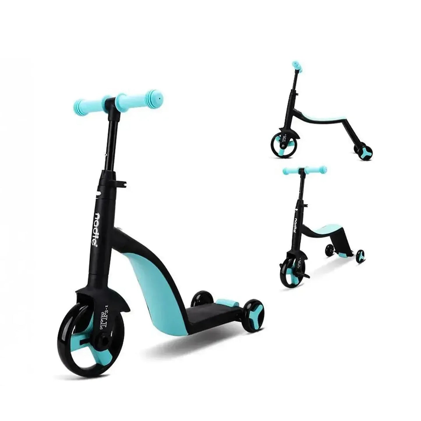 Kids 3-in-1 Scooter – Ride-On, Balance Bike & Scooter (Ages 2–6)