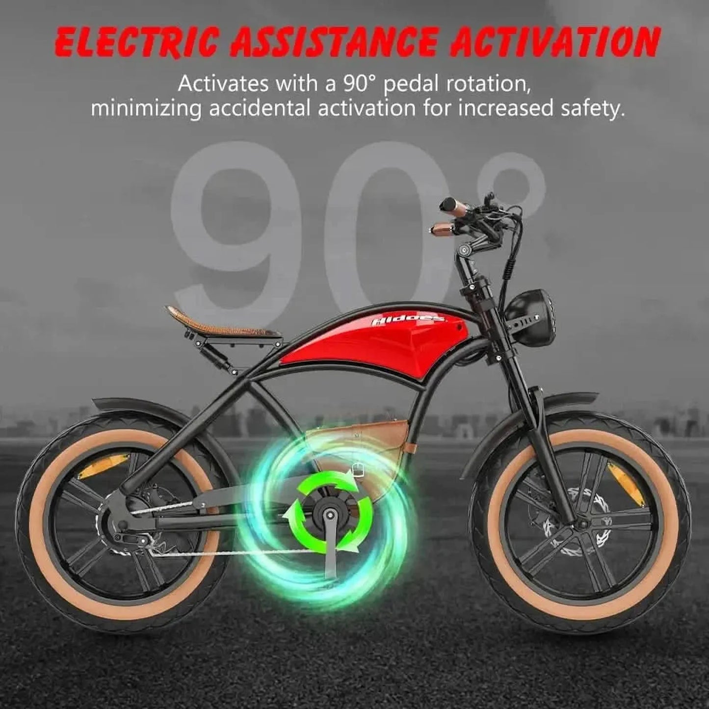 HIDOES B10 Fat Tire Electric Bike