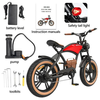 HIDOES B10 Fat Tire Electric Bike