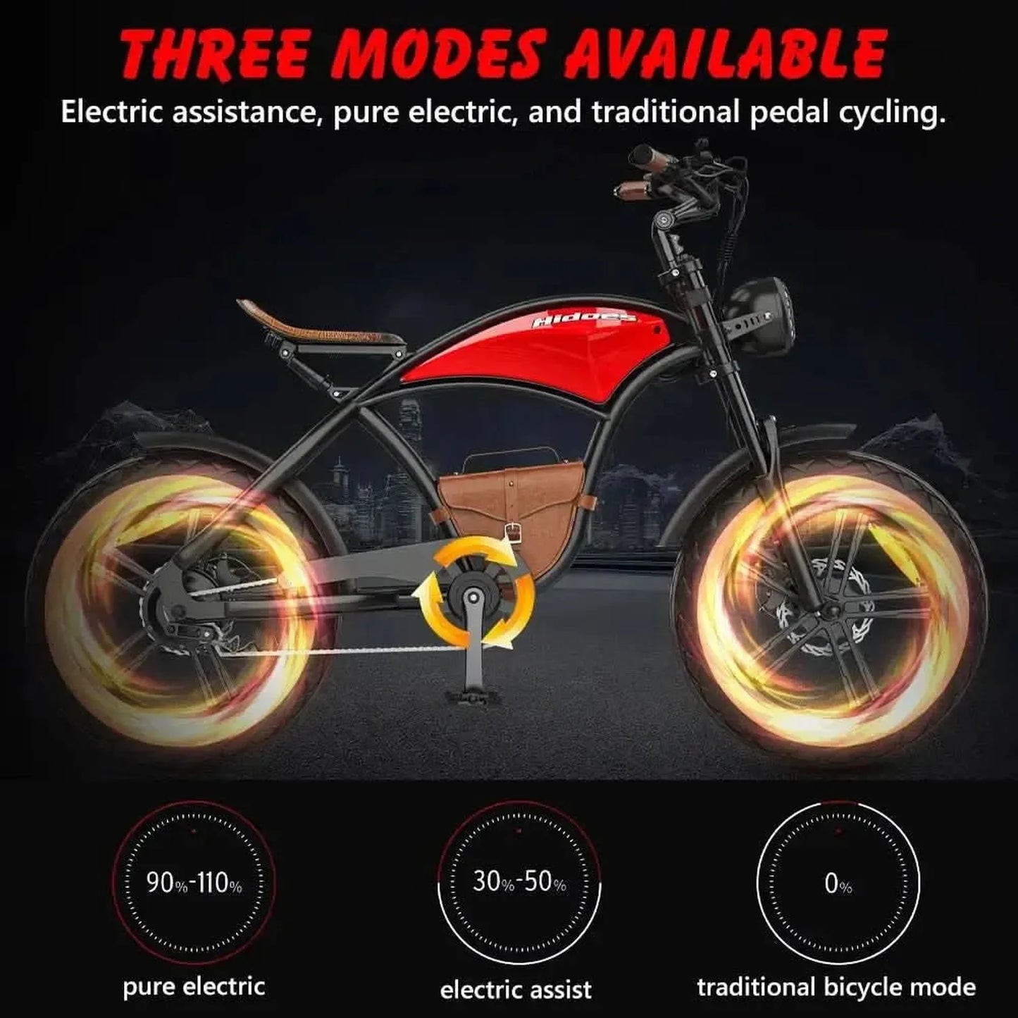 HIDOES B10 Fat Tire Electric Bike