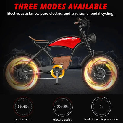 HIDOES B10 Fat Tire Electric Bike