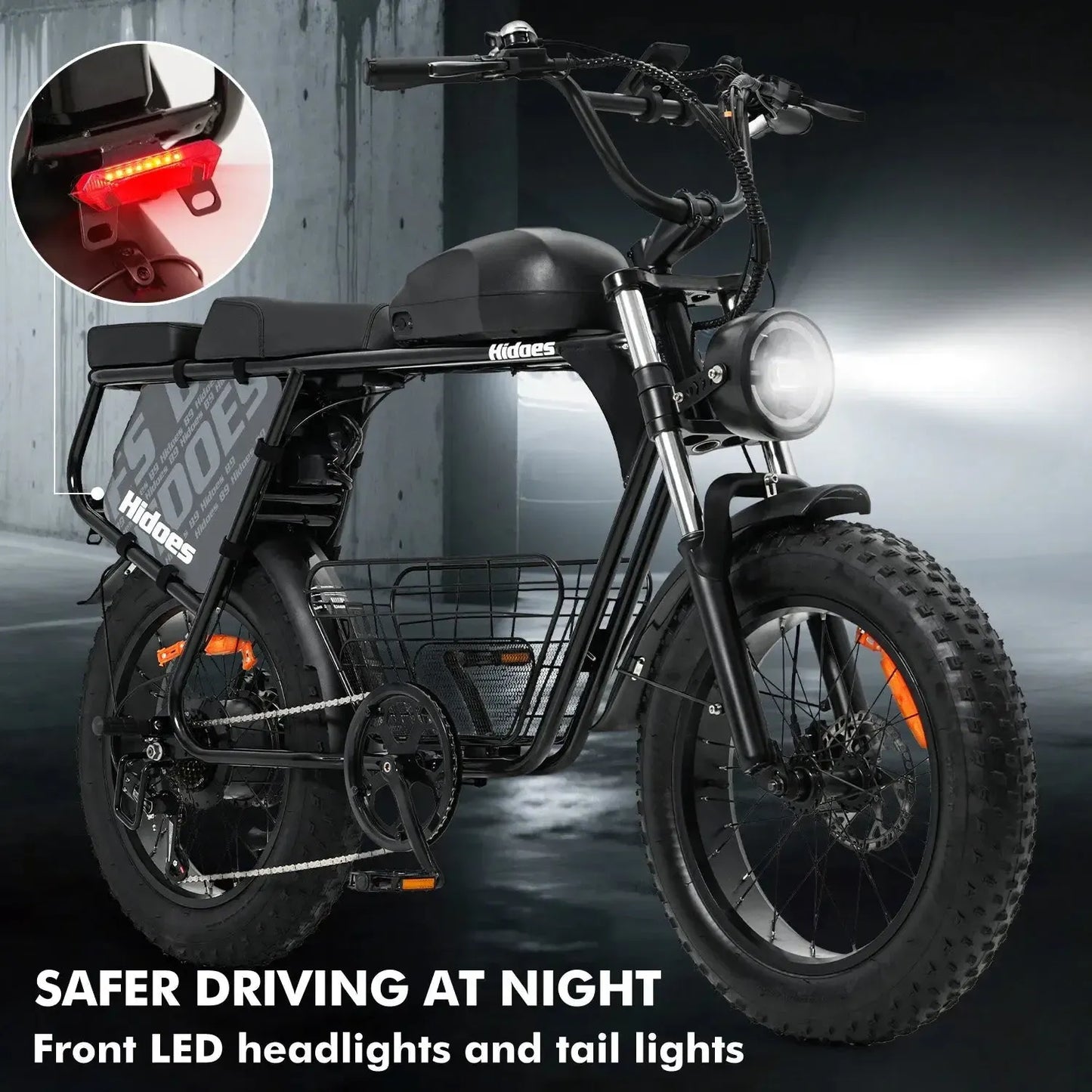 HIDOES B9 Fat Tire Electric Bike