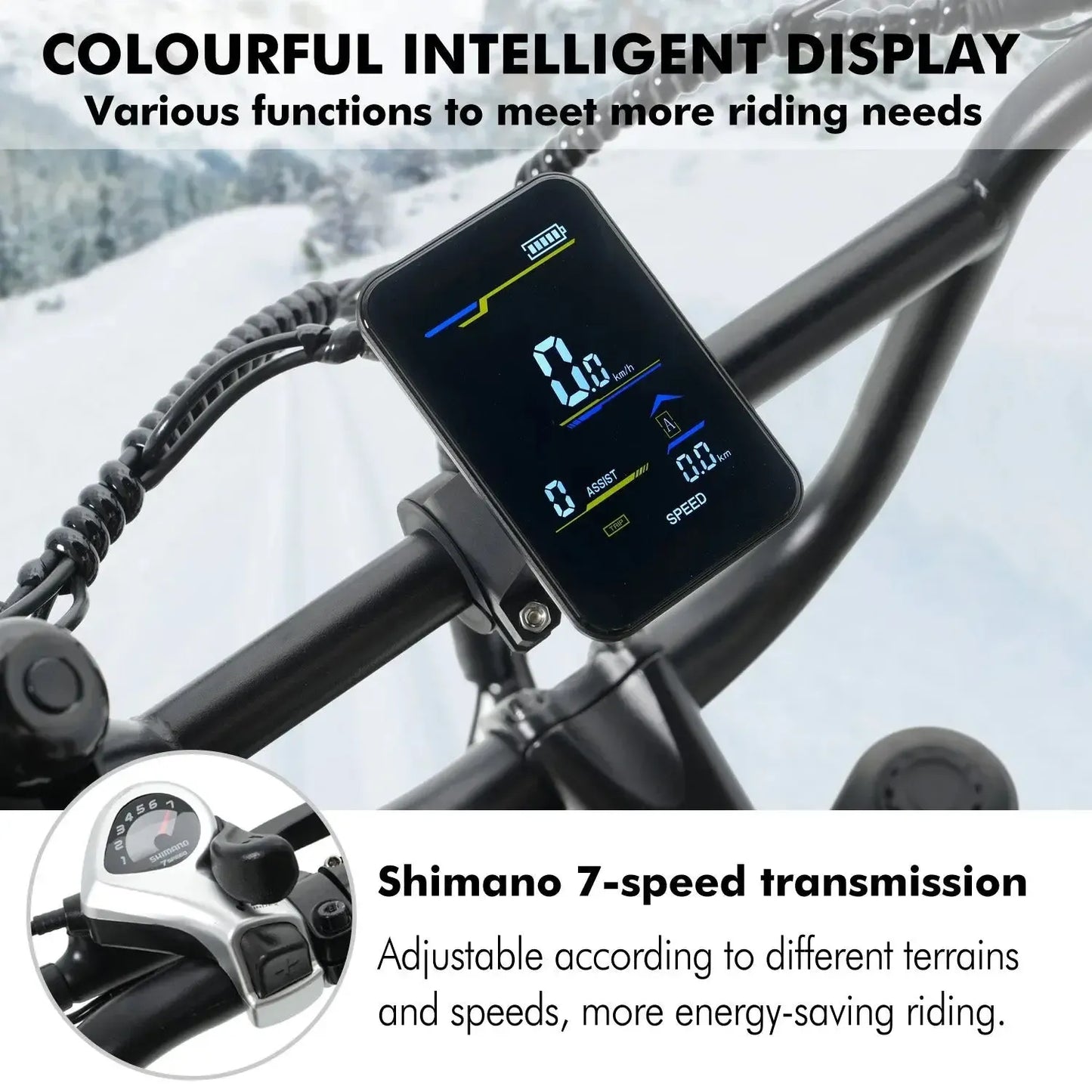 HIDOES B9 Fat Tire Electric Bike