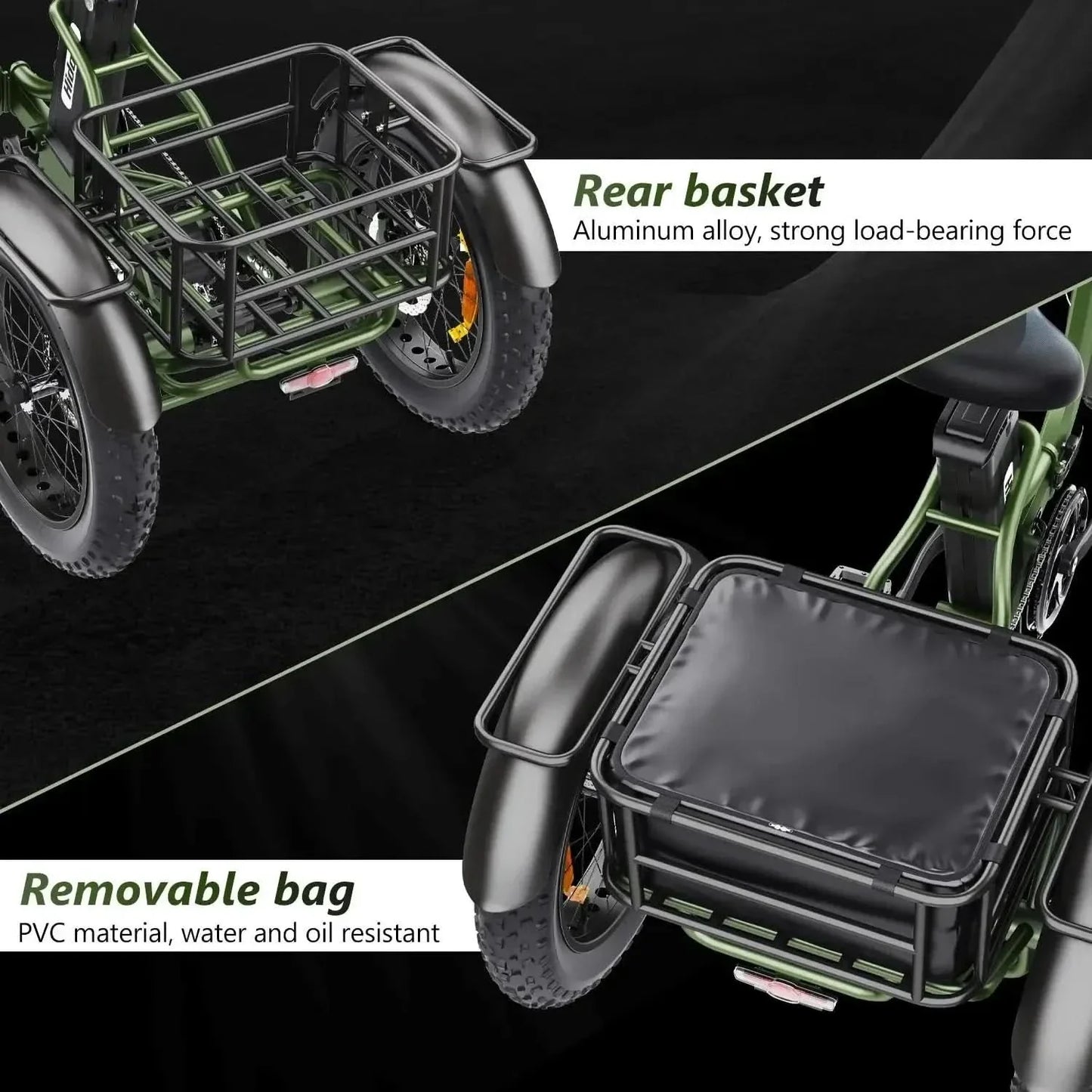 HIDOES ET1 Electric Bike Tricycle