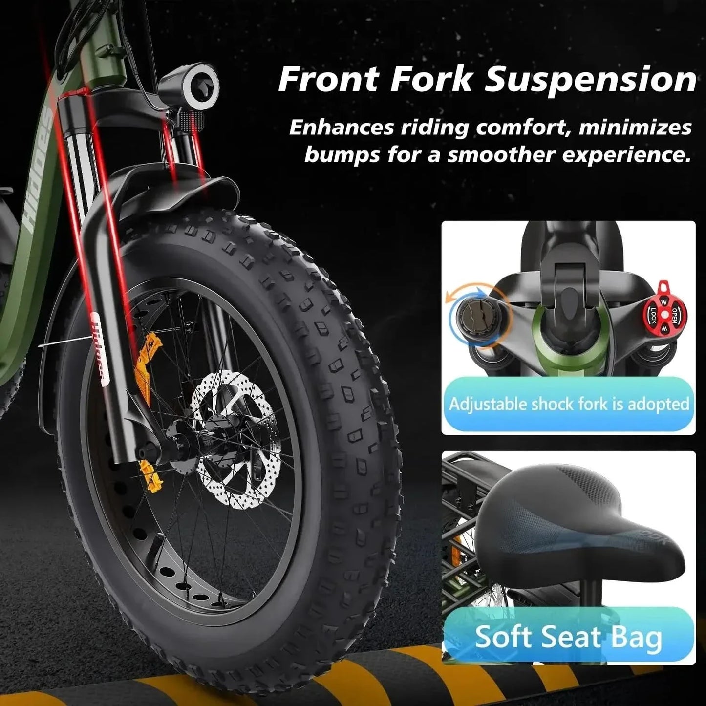HIDOES ET1 Electric Bike Tricycle