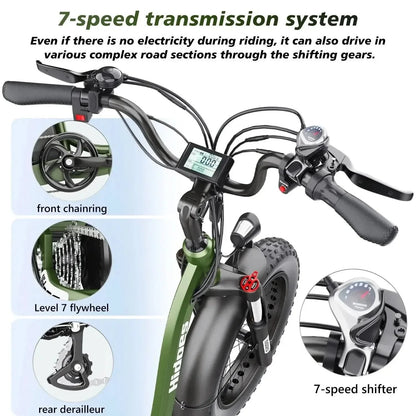 HIDOES ET1 Electric Bike Tricycle
