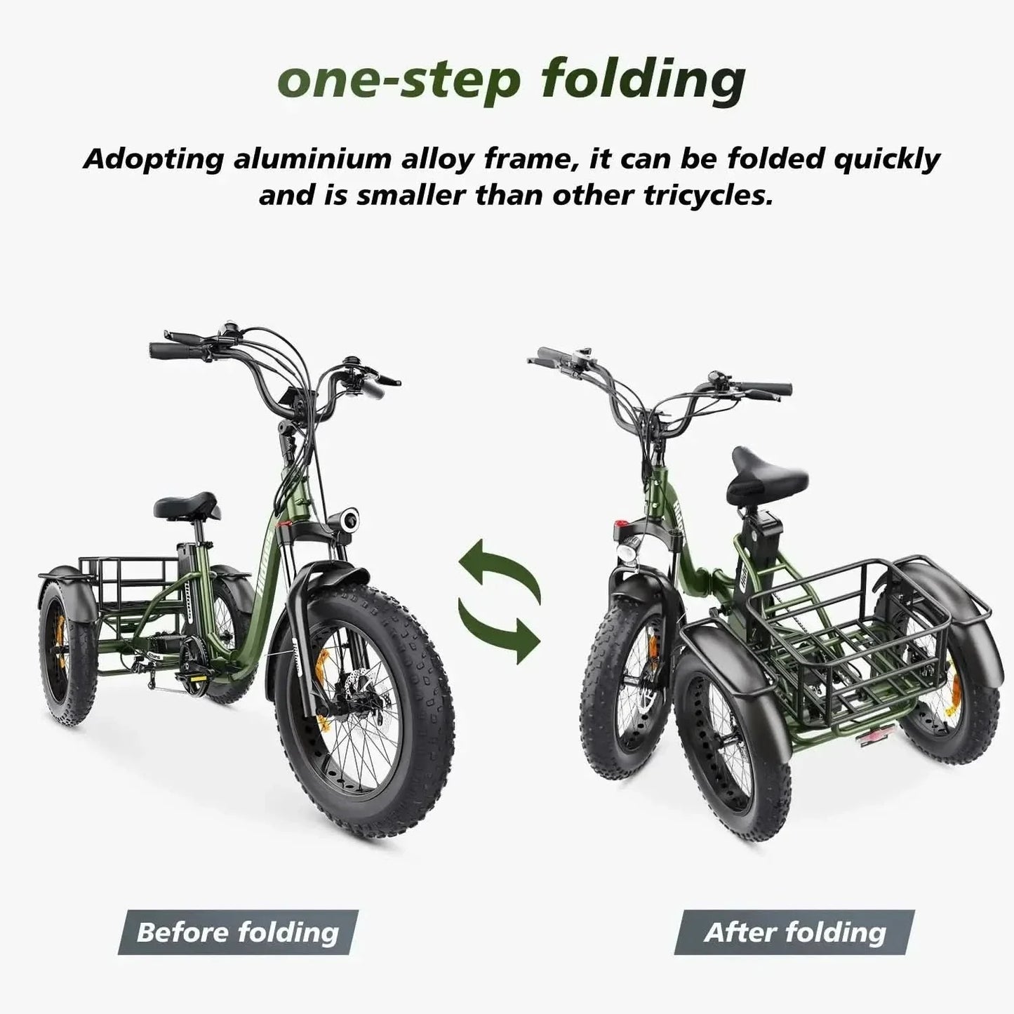 HIDOES ET1 Electric Bike Tricycle