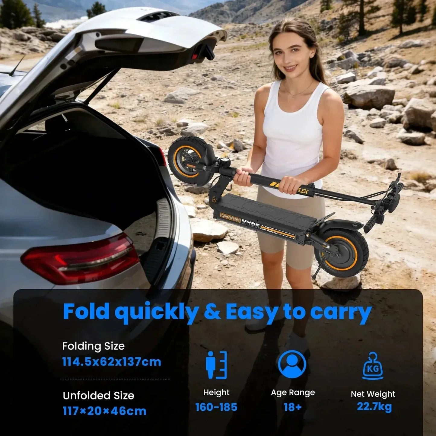 ISCOOTER W9Air Electric Scooter