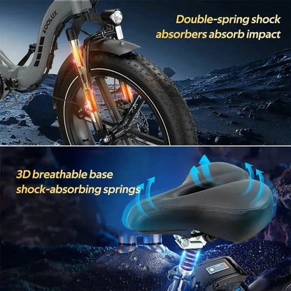 KOOLUX BK6S Foldable Electric Bike