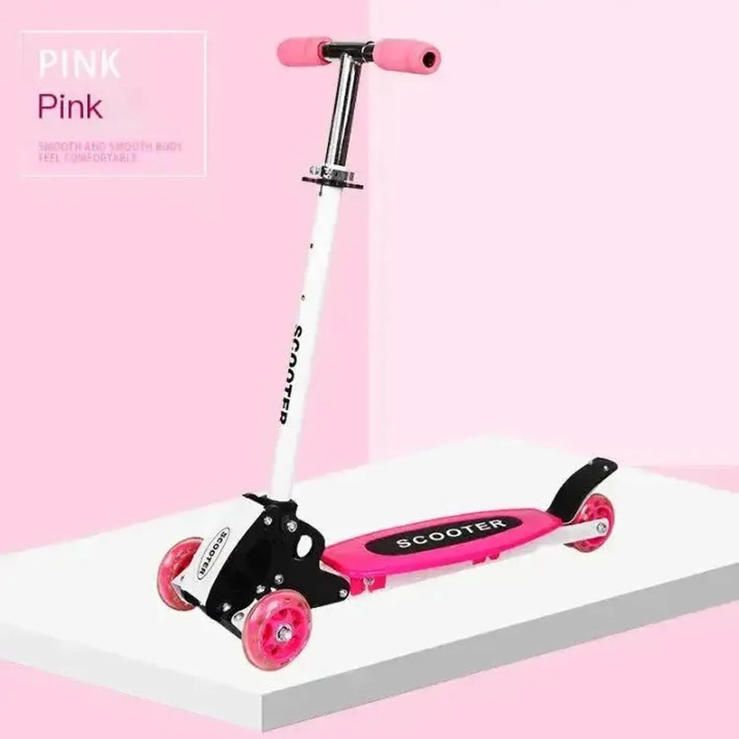 Kids 3 Wheel Scooter – Stable Balance Scooter for Ages 3–6