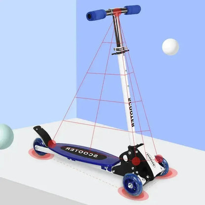 Kids 3 Wheel Scooter – Stable Balance Scooter for Ages 3–6