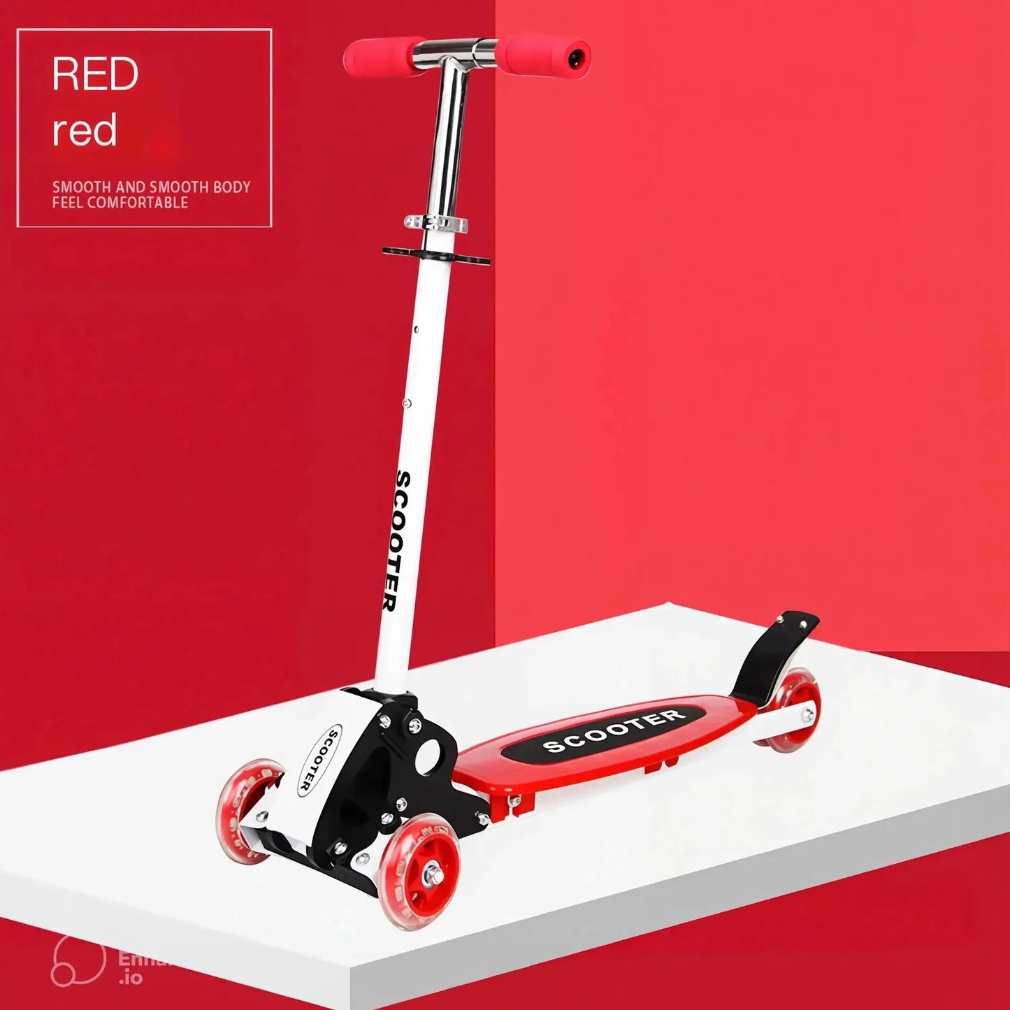 Kids 3 Wheel Scooter – Stable Balance Scooter for Ages 3–6