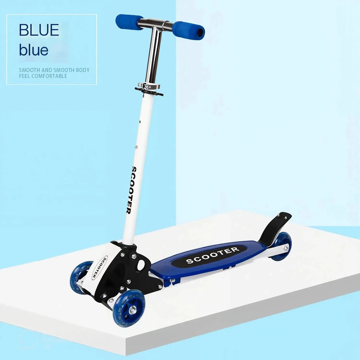 Kids 3 Wheel Scooter – Stable Balance Scooter for Ages 3–6