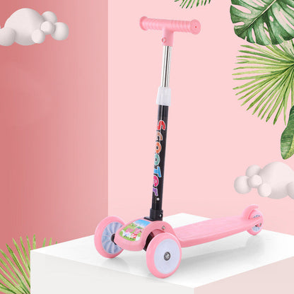 Kids Scooter & Ladybug Ride On Toy – Carbon Steel, Basket Options & Fun Colours