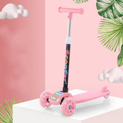 Kids Scooter & Ladybug Ride On Toy – Carbon Steel, Basket Options & Fun Colours