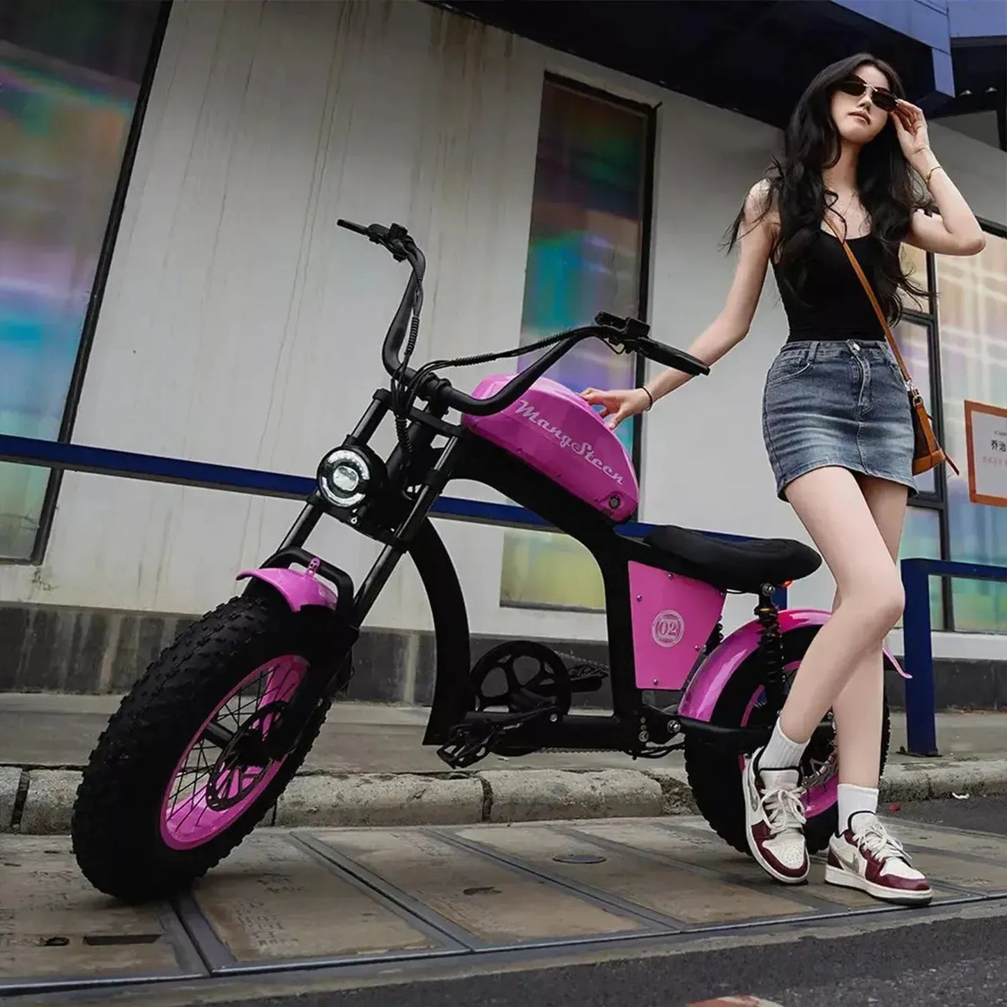 MANGOSTEEN FT02 Mini Chopper Electric Bike