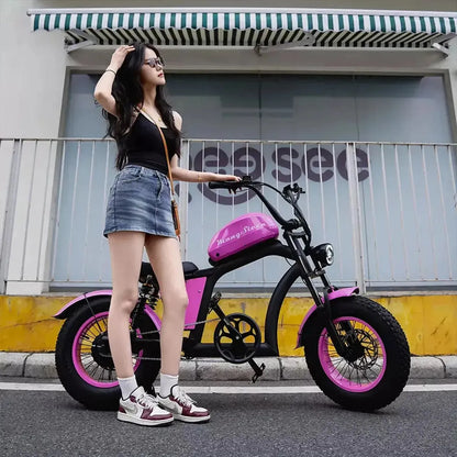 MANGOSTEEN FT02 Mini Chopper Electric Bike