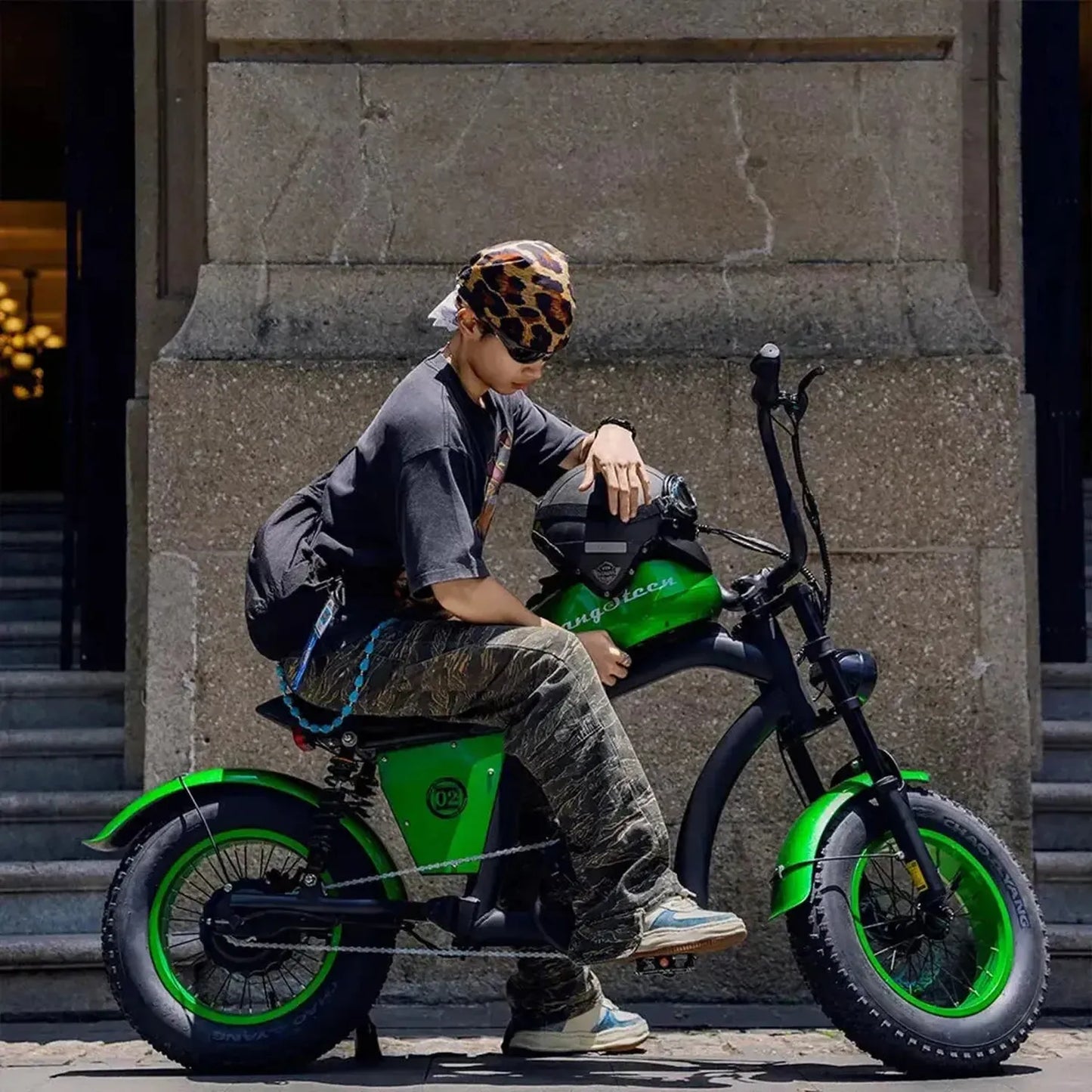 MANGOSTEEN FT02 Mini Chopper Electric Bike