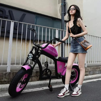 MANGOSTEEN FT02 Mini Chopper Electric Bike