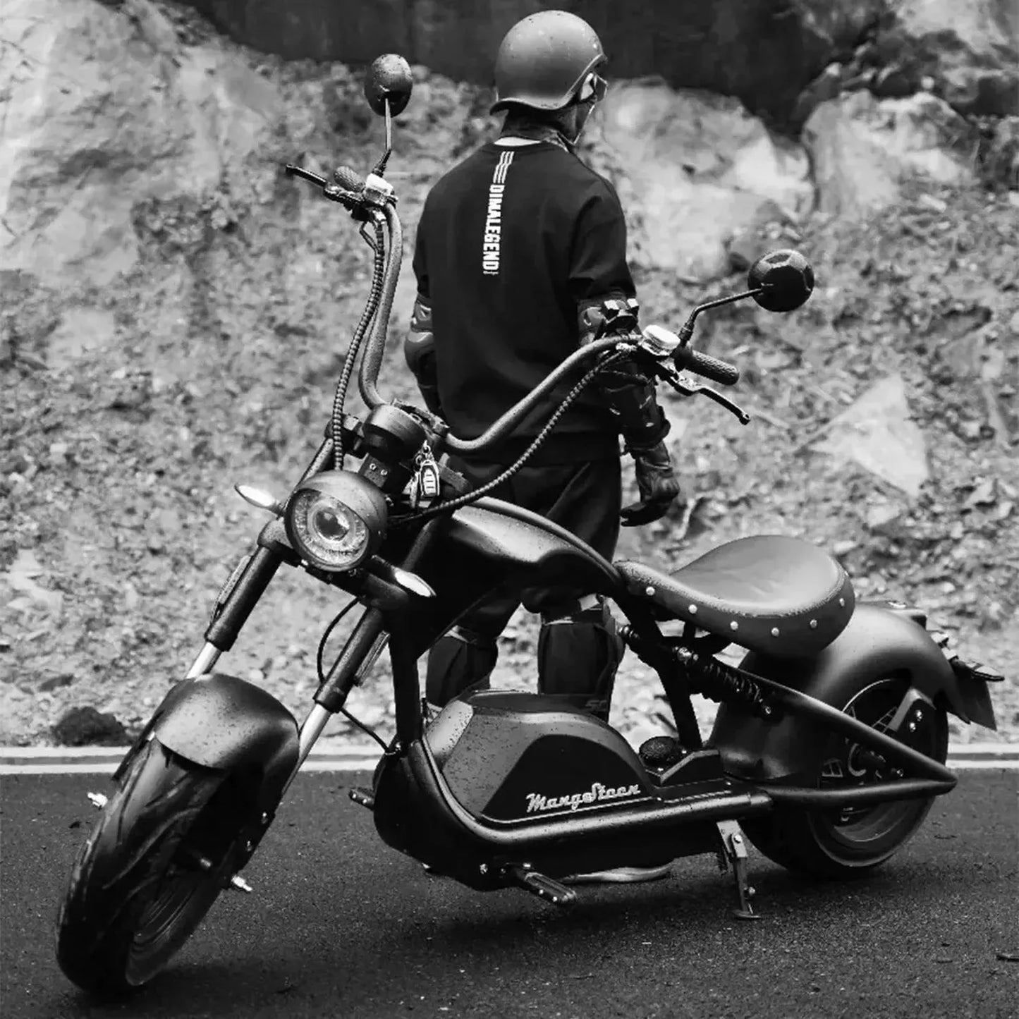 MANGOSTEEN M1PS Knight Chopper Electric Bicycle