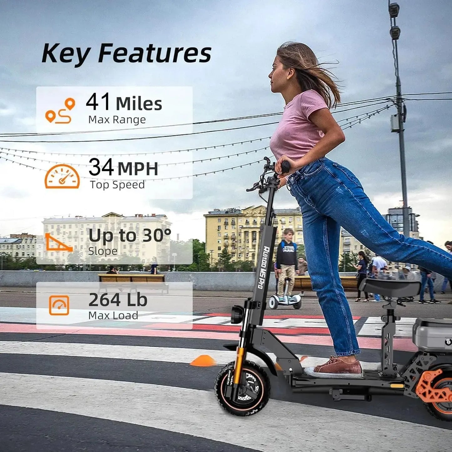 RUITOO M5 Pro Electric Scooter