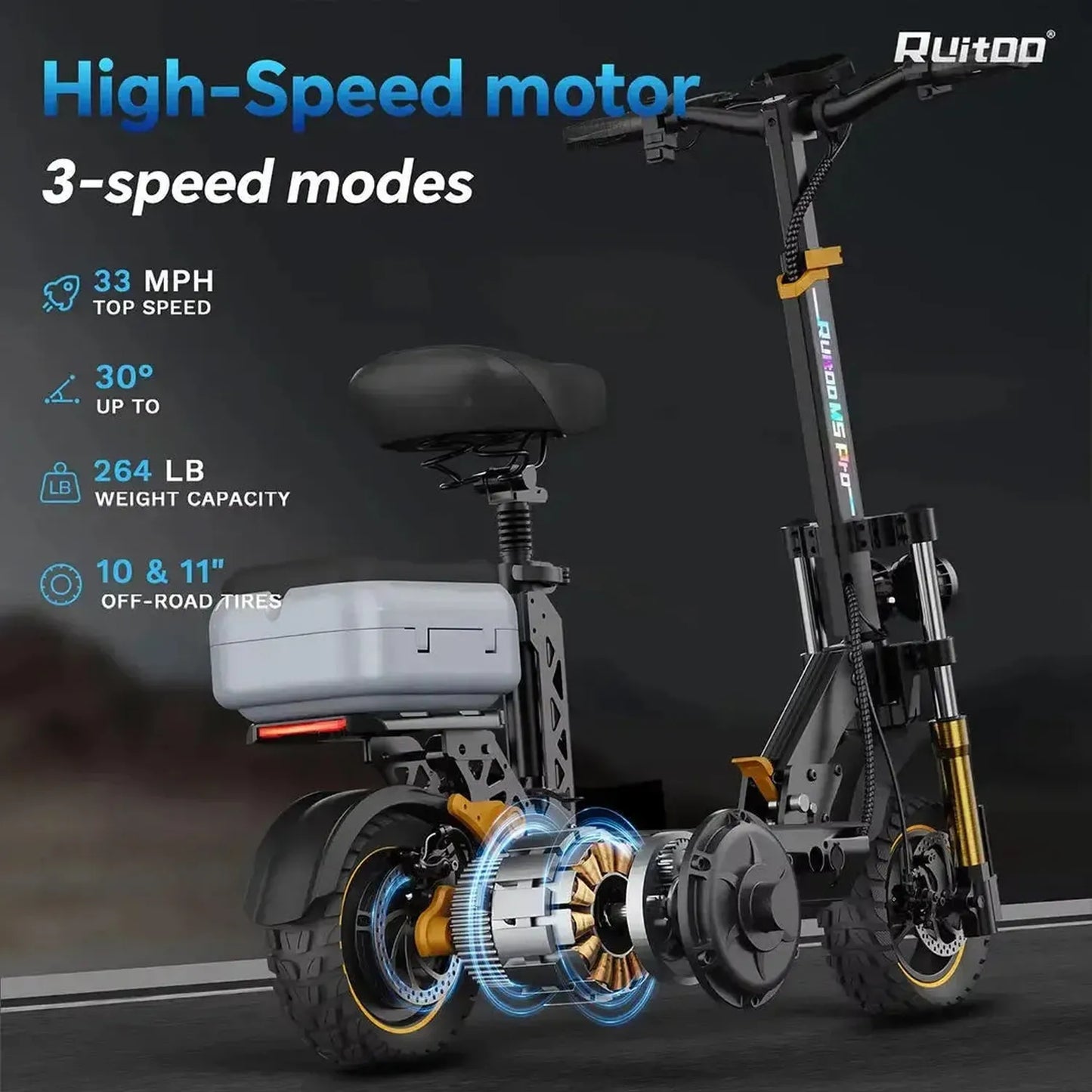 RUITOO M5 Pro Electric Scooter