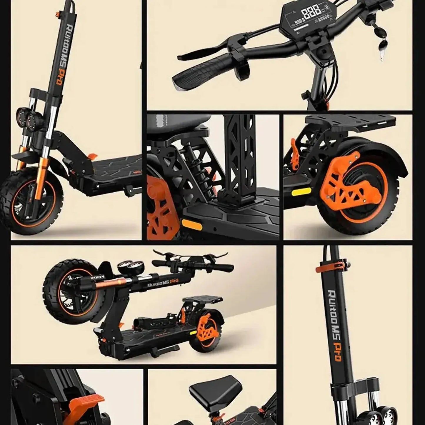 RUITOO M5 Pro Electric Scooter